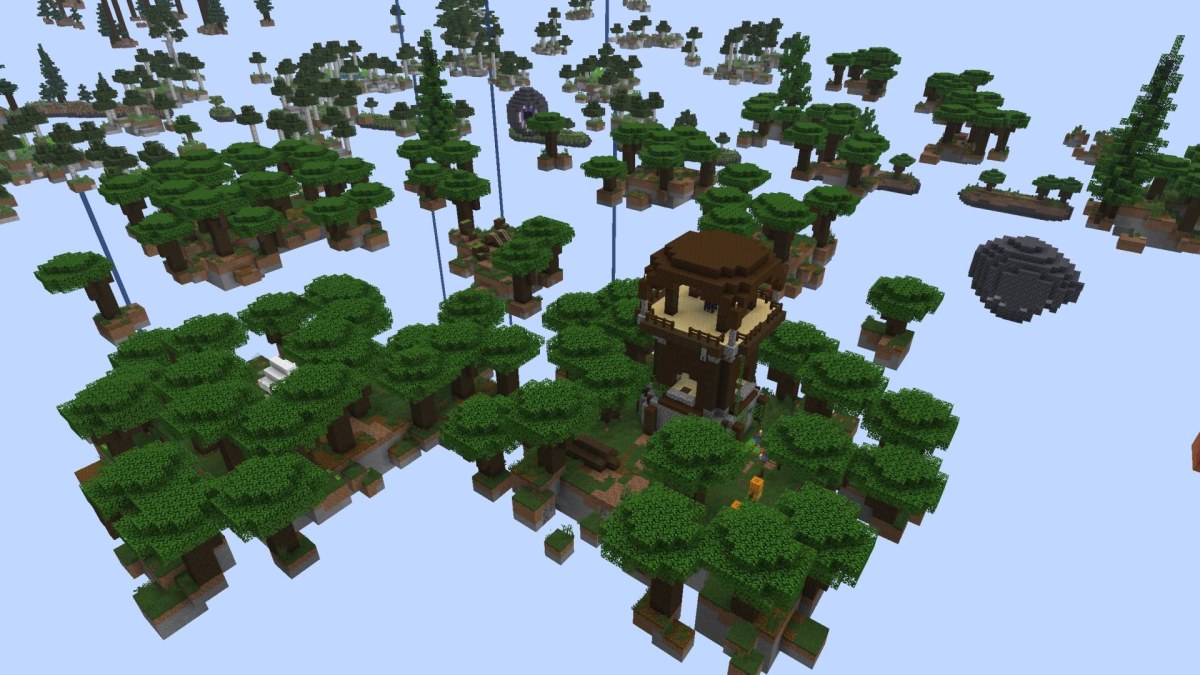 Карта Tryzz's Skyblock Adventure 26.40/1.21.132 (приключение на островах) | Вчера, 12:45 - Карты для Bedrock / Приключения / Постройки / Ландшафт / Выживание / 26.x / 1.21