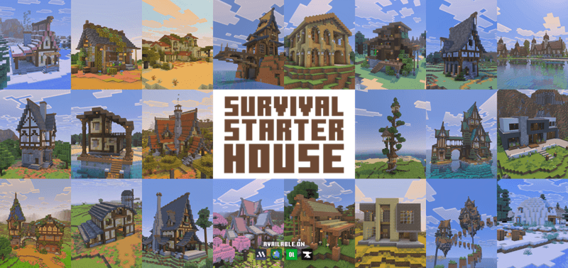 Survival Starter House (40 карт) 26.3/1.21.132 (выживание на острове)