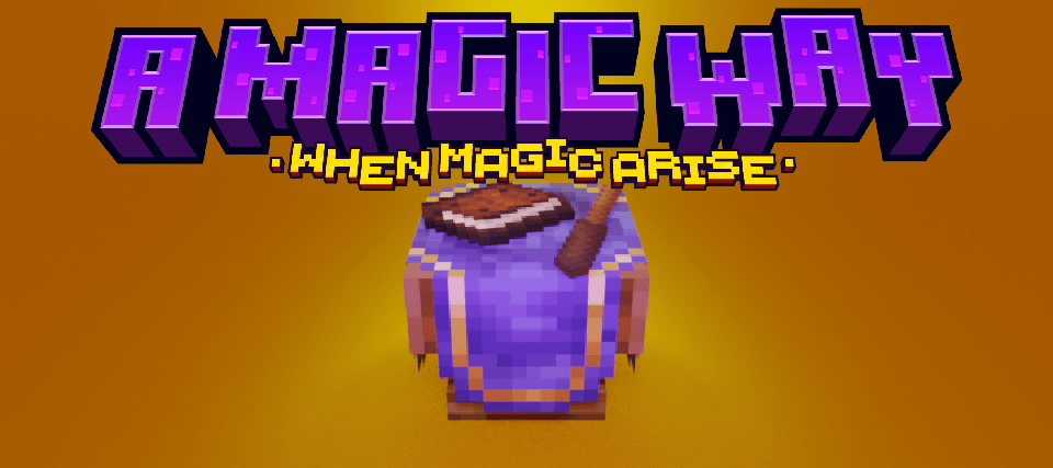 Мод A Magic Way 1.21.100 (магия и заклинания)
