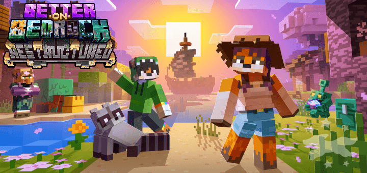 Мод Better on Bedrock v1.2.1 26.10 (расширение ванильного геймплея)