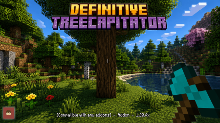Мод Definitive Tree Capitator 26.30/1.21.132 (новая механика рубки)