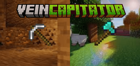 Мод Edds' VeinCapitator (Vein Miner & Tree Capitator) 26.10/1.21.132 (удобные функции)