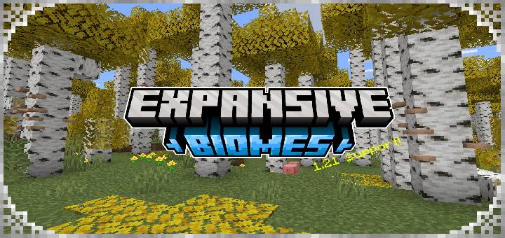 Мод Expansive Biomes 1.21.72 (новые биомы и мобы)
