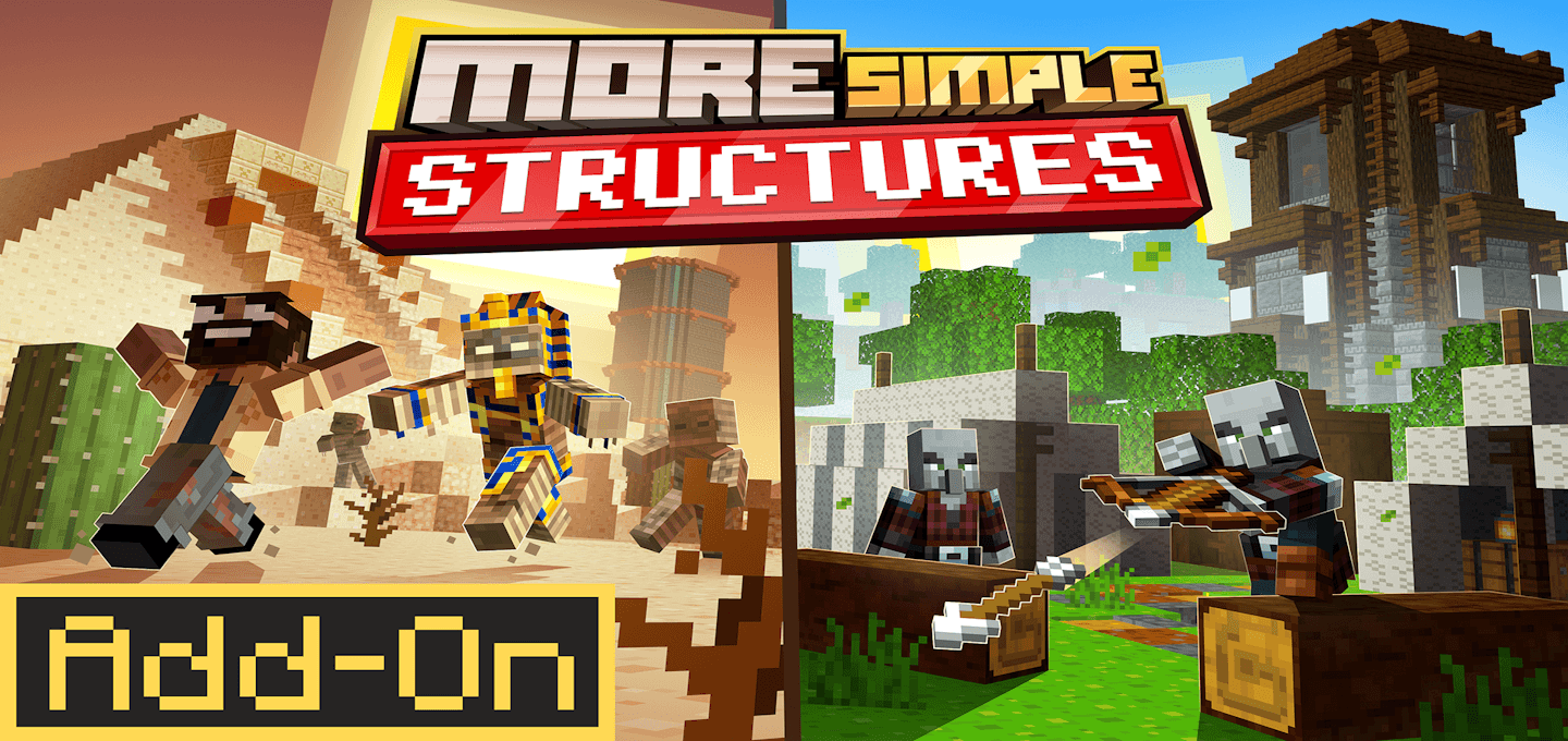 Мод More Simple Structures 1.21.94 (новые структуры)