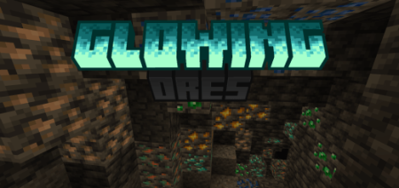 Мод Raiyon's Glowing Ores 1.21.101 (светящиеся руды)