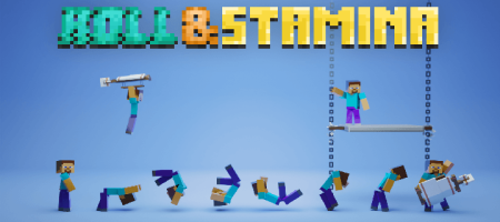 Мод Roll and Stamina 1.21.111 (механики движения)