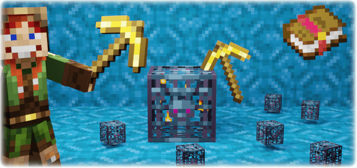 Мод Silk Touch Spawners! 26.40/1.21.130 (удобные функции)