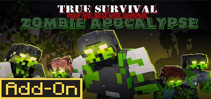 Мод True Survival - Zombie Apocalypse [MobBlocks] 26.3 (зомби-апокалипсис)