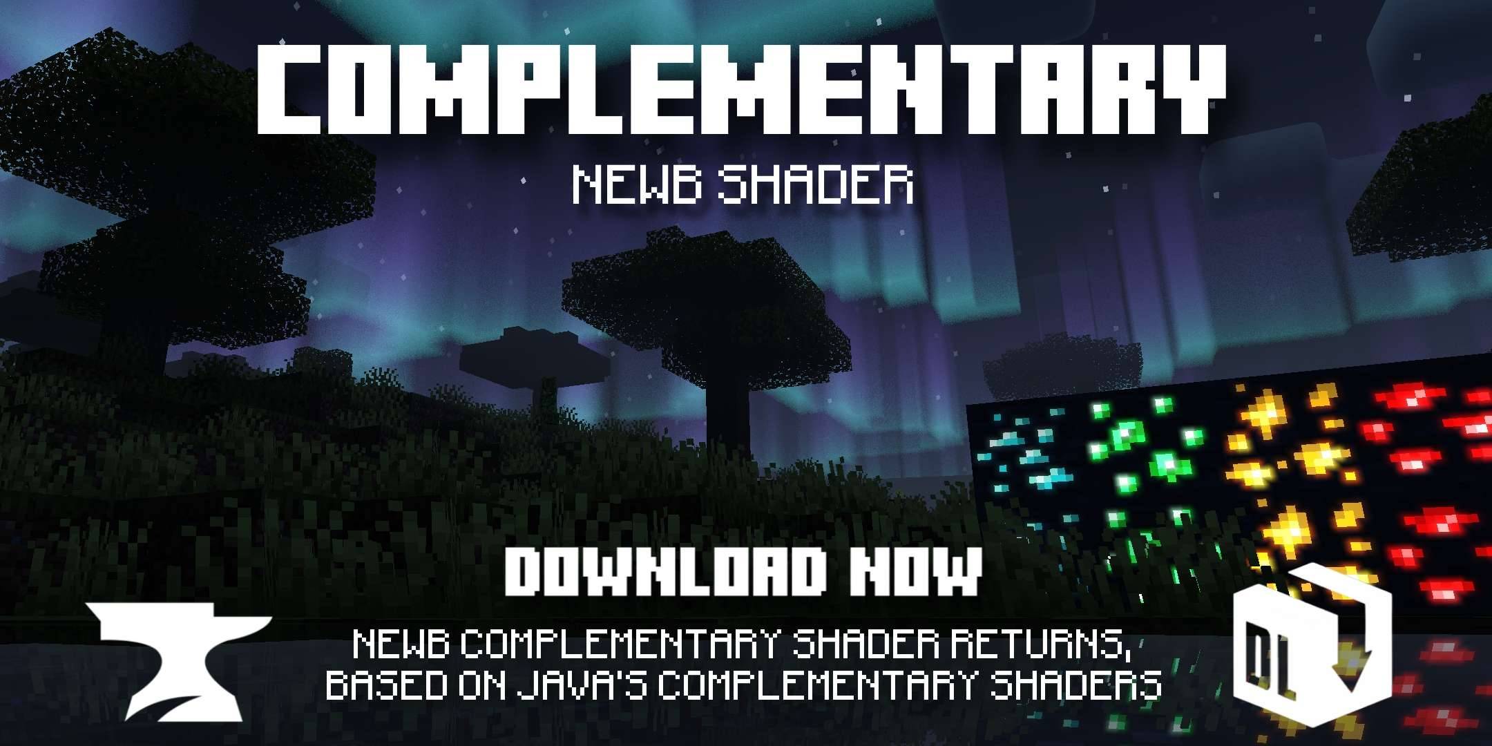 Шейдеры Newb Complemetary Shader v26.40+ 26.40 (реалистичная графика)