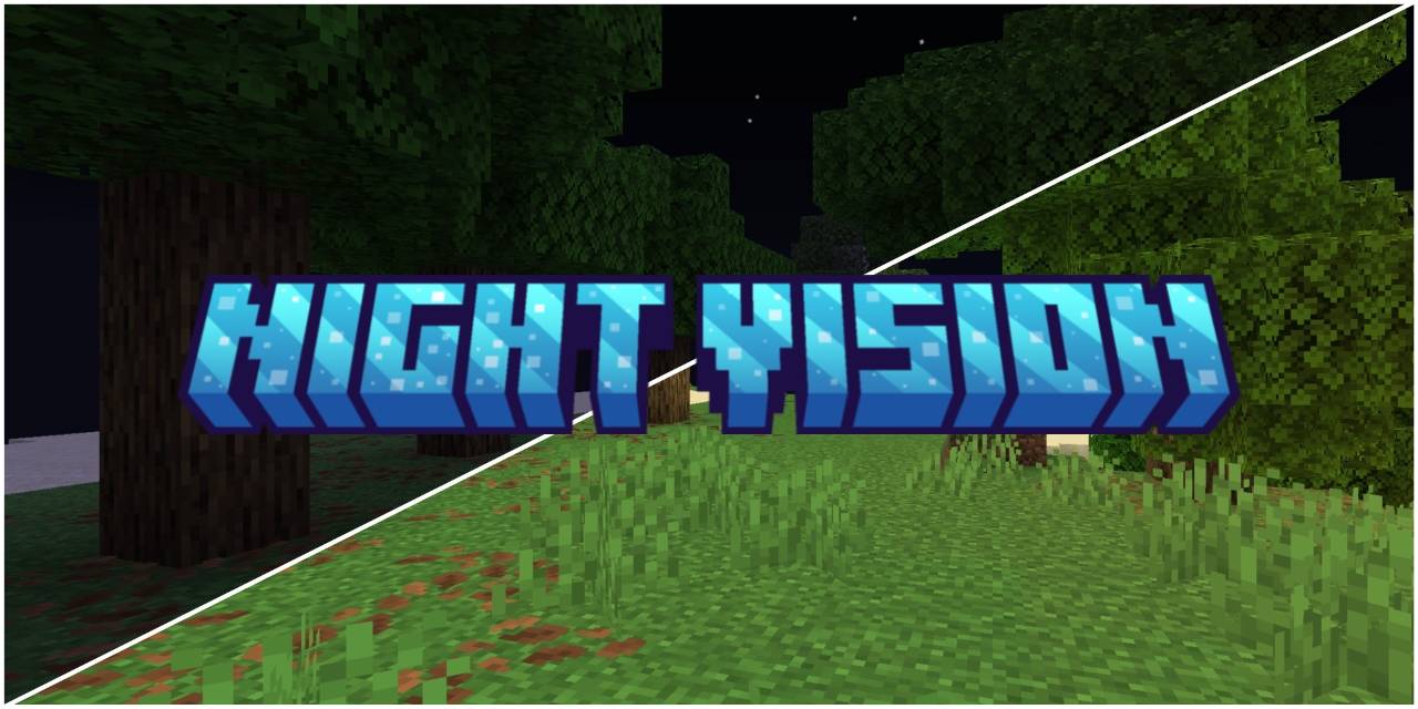 Шейдеры Night Vision Universal | Night vision 26.30/1.21.132 (ночное зрение)