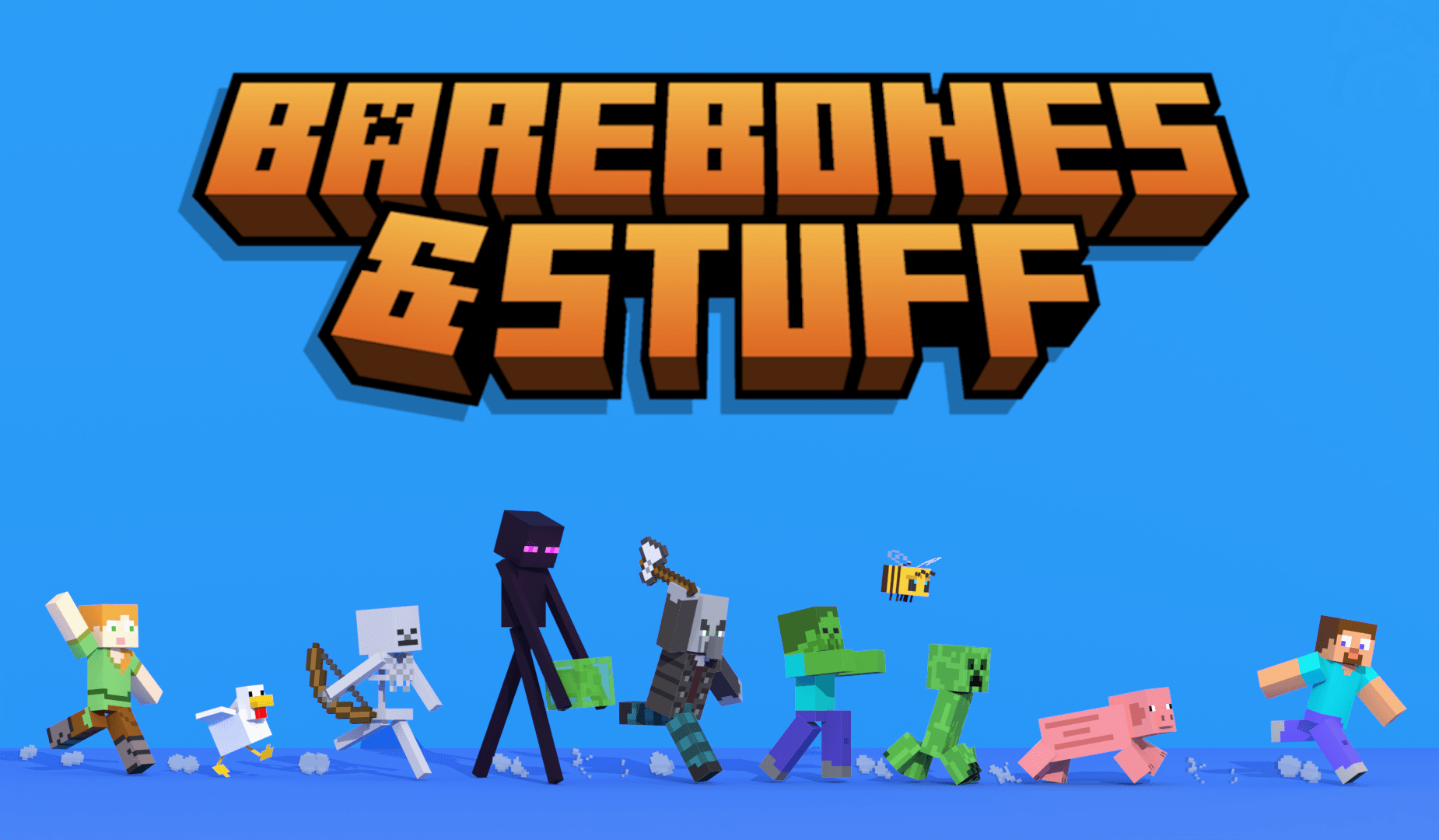 Текстуры Bare Bones & Stuff 26.30 (совместимый ресурспак)