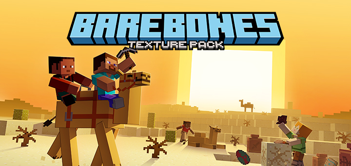 Текстуры Bare Bones Texture Pack 1.21.132 (минималистичный стиль) | 18-08-2026, 10:28 - Текстуры для Bedrock / Разное / Простые / 16x / 1.21