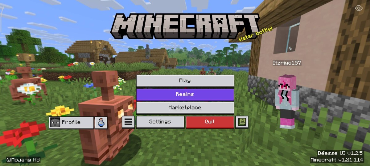 Текстуры Déesse UI Pack 26.30/1.21.132 (интерфейс) | Сегодня, 12:16 - Текстуры для Bedrock / Разное / 16x / 26.x / 1.21