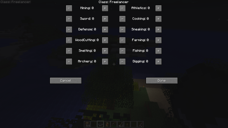 Skills GUI