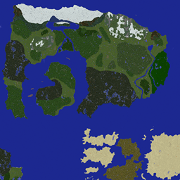 Карта Aerynth 1.8.7/1.7.10 (импорт карты мира)