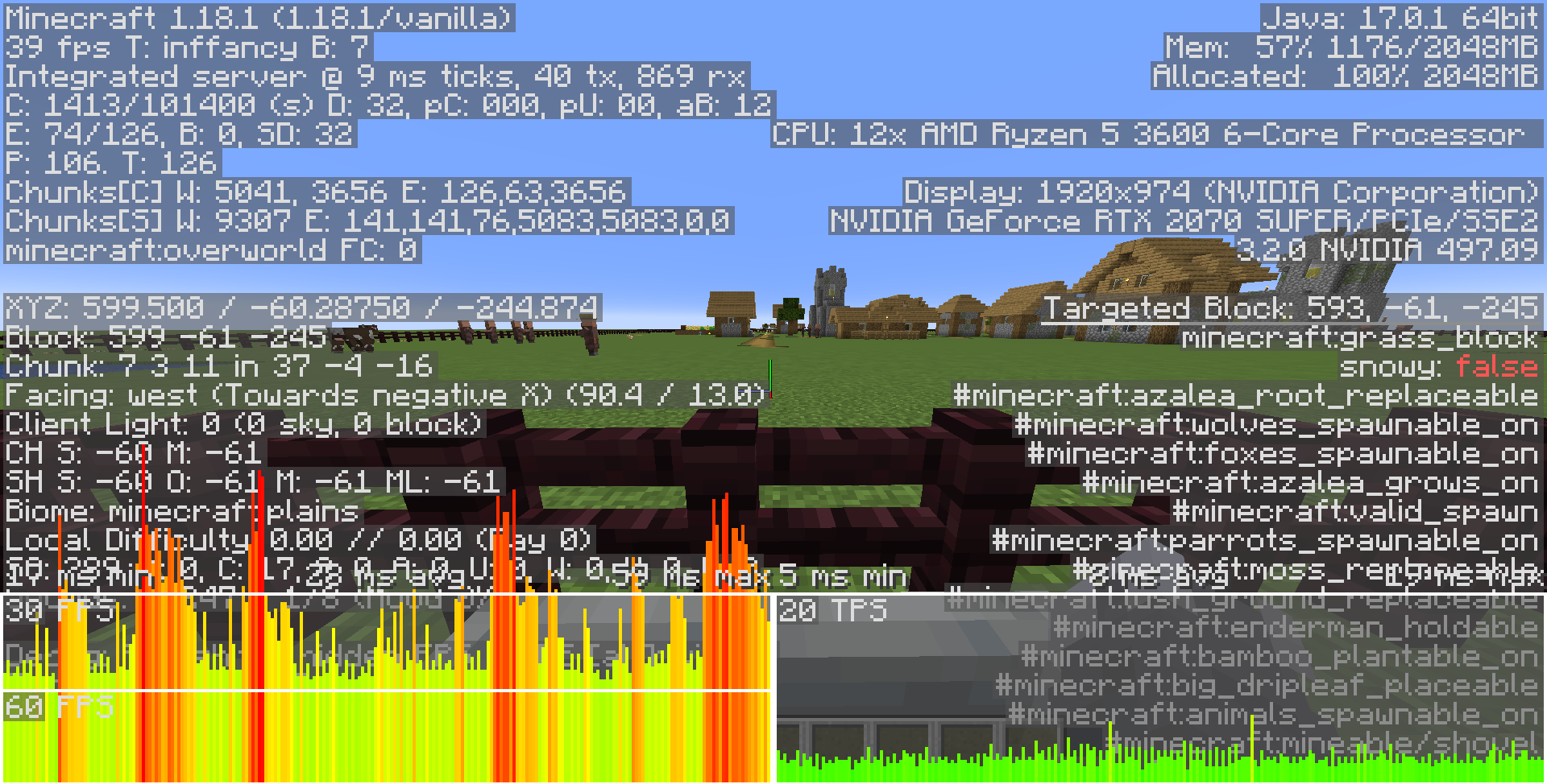 Карта GamerPotion's FPS Stress Tester 26.2/1.21.11 (тест производительности)