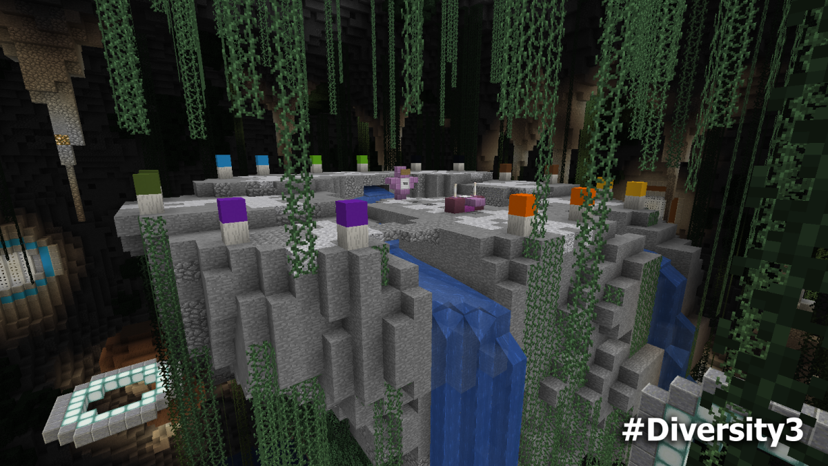 Карта Diversity 3 1.14.4/1.13.2 (мультижанровая карта) | Вчера, 14:41 - Карты для Minecraft / Карты на прохождение / Карты на выживание / Паркур карты / Приключения / Головоломки / 1.13.2 / 1.14.4