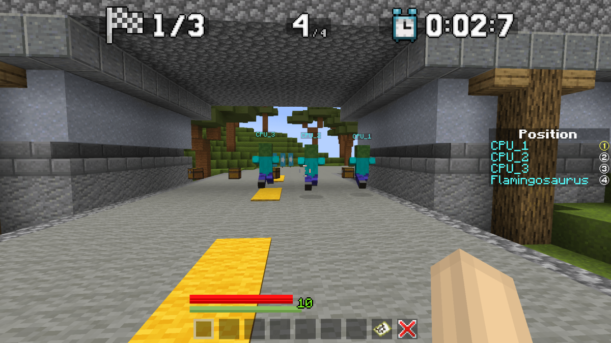 Карта Sprint Racer 26.2/1.21.11 (гонки на выживание) | Сегодня, 01:26 - Карты для Minecraft / Готовые постройки / Карты на прохождение / Паркур карты / Мини-игры / 1.16.2 / 1.16.3 / 1.16.4 / 1.17 / 1.16.5 / 1.17.1 / 26.1 / 1.21.11 / 1.21.8 / 1.21.5 / 1.21.4 / 1.20.4 / 1.20.2 / 1.20.1 / 1.19.3 / 1.19.2 / 1.19.1 / 1.19 / 1.18.2 / 26.2