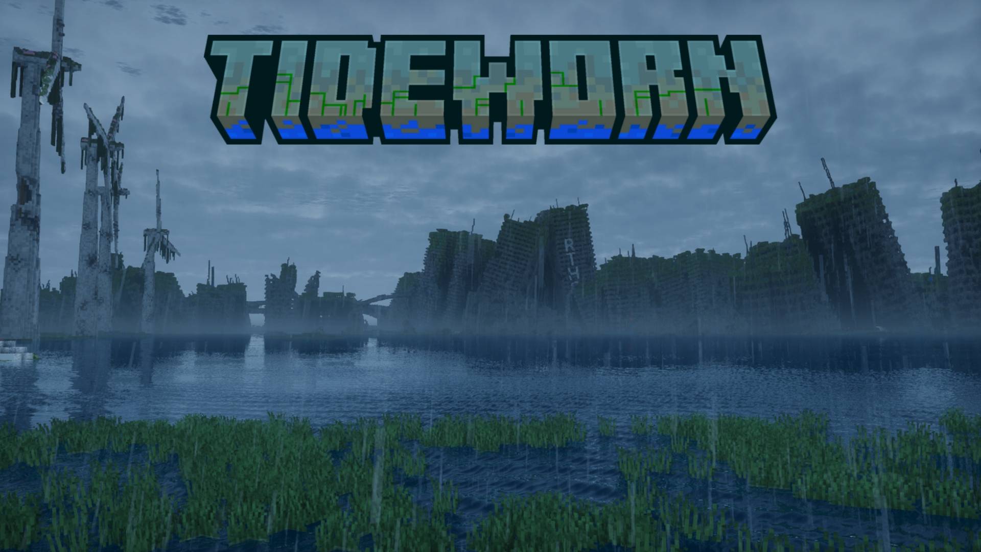 Карта Tideworn - 8 sqkm Forgotten Flooded City 26.2/1.21.11 (затопленный город)