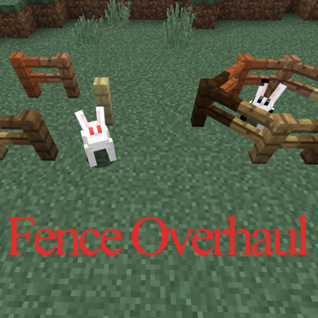 Мод Fence Overhaul (диагональные заборы)