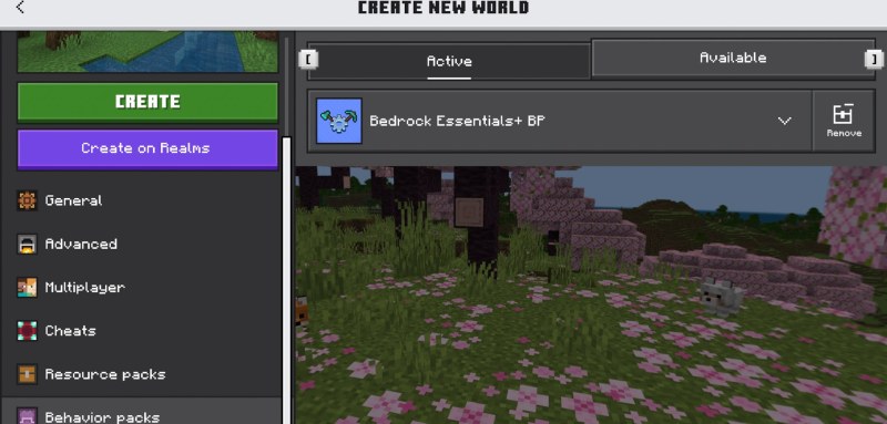 Мод Bedrock Essentials+ 26.20/1.21.132 (удобные функции) | Вчера, 23:10 - Моды для Bedrock / 26.x / Разное / 1.21
