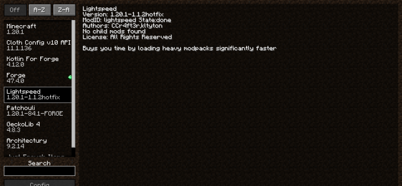 Мод Lightspeed - Launch optimizations 1.19.2/1.18.2 (оптимизация запуска) | Вчера, 13:28 - Моды для Minecraft / Инструменты / 1.16.5 / 1.18.2 / 1.19.2