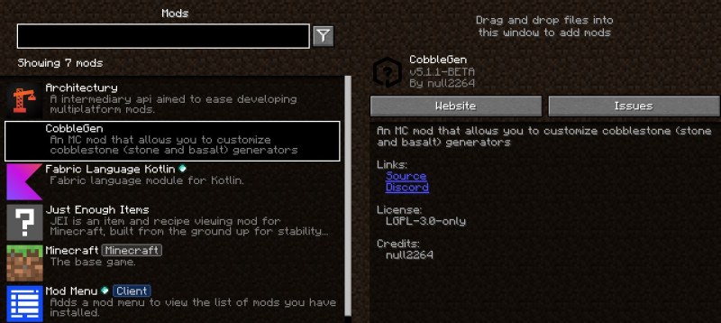 Мод CobbleGen 26.2/1.21.11 (Генератор камня) | 30-08-2026, 15:33 - Моды для Minecraft / Руды / Инструменты / Ядра (Библиотеки) / 1.16.5 / 1.18.1 / 1.18.2 / 1.19 / 1.19.1 / 1.19.2 / 1.19.3 / 1.19.4 / 1.20 / 1.20.1 / 1.20.2 / 1.20.4 / 1.20.5 / 1.20.6 / 1.21 / 1.21.1 / 1.21.4 / 1.21.5 / 1.21.8 / 1.21.10 / 1.21.11 / 26.1 / 26.1.1 / 26.1.2 / 26.2