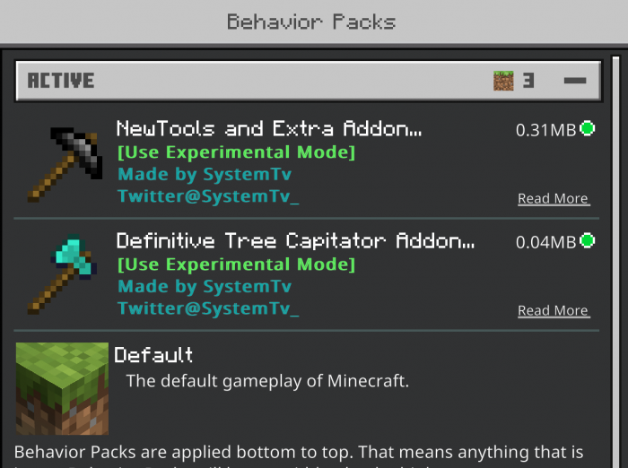 Мод Definitive Tree Capitator 26.30/1.21.132 (новая механика рубки) | 31-08-2026, 17:23 - Моды для Bedrock / 26.x / 1.21