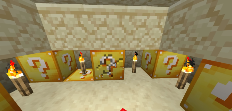 Карта Lucky One Block 26.3/1.21.111 (выживание с удачей) | 21-08-2026, 16:47 - Карты для Bedrock / Приключения / Мини-игры / Выживание / 26.x / 1.21