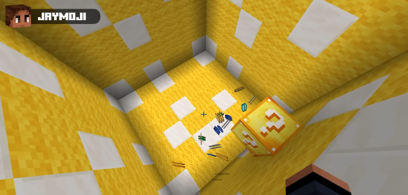 Карта Lucky One Block 26.3/1.21.111 (выживание с удачей) | 21-08-2026, 16:47 - Карты для Bedrock / Приключения / Мини-игры / Выживание / 26.x / 1.21