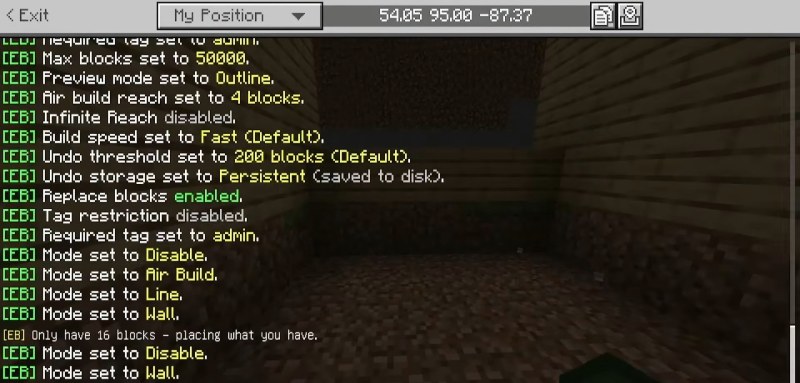 Мод Effortless Building 26.30/1.21.132 (удобные функции) | Вчера, 19:47 - Моды для Bedrock / 26.x / Выживание / Технологии / Разное / Утилиты / Vanilla+ / 1.21