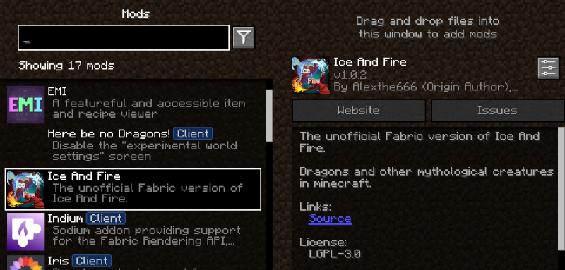 Мод IceAndFire Community Edition 26.1.2/1.21.1 (Неофициальный форк с дополнениями) | 21-08-2026, 17:54 - Моды для Minecraft / Магия / RPG / Миры и биомы / 1.20 / 1.20.1 / 1.21.1 / 26.1.2