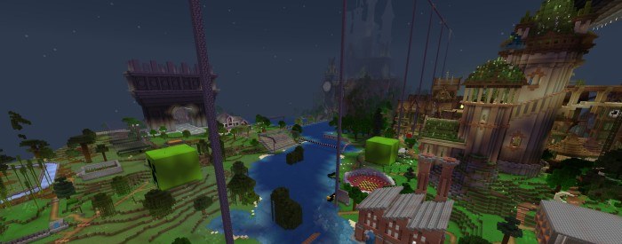 Карта Little Land SMP 26.40 (выживание приключение) | Вчера, 12:50 - Карты для Bedrock / Приключения / Постройки / Выживание / 26.x