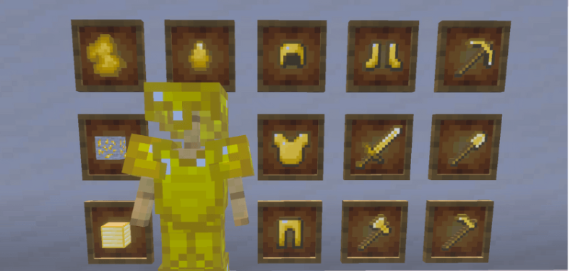 Мод More Ores [Achievement Friendly] 26.20 (новые руды и броня) | 25-08-2026, 16:09 - Моды для Bedrock / 26.x / Оружие, броня и инструменты