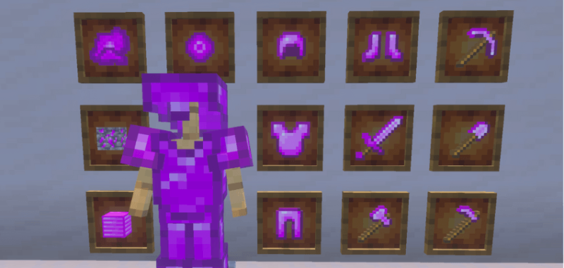 Мод More Ores [Achievement Friendly] 26.20 (новые руды и броня) | 25-08-2026, 16:09 - Моды для Bedrock / 26.x / Оружие, броня и инструменты