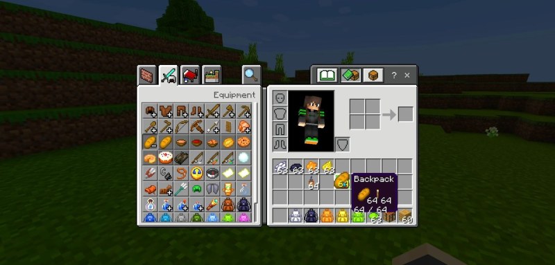 Мод Multi Backpack 1.21.70 (удобные рюкзаки) | Вчера, 19:08 - Моды для Bedrock / 1.21