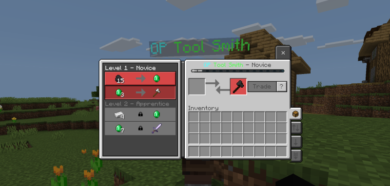 Карта OP Tool Smith + Mod 26.40/1.21.132 (выживание с деревней) | Сегодня, 12:28 - Карты для Bedrock / Приключения / Выживание / 26.x / 1.21
