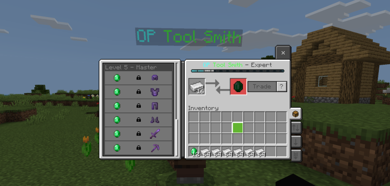 Карта OP Tool Smith + Mod 26.40/1.21.132 (выживание с деревней) | Сегодня, 12:28 - Карты для Bedrock / Приключения / Выживание / 26.x / 1.21