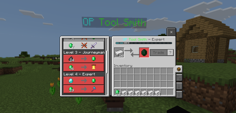 Карта OP Tool Smith + Mod 26.40/1.21.132 (выживание с деревней) | Сегодня, 12:28 - Карты для Bedrock / Приключения / Выживание / 26.x / 1.21