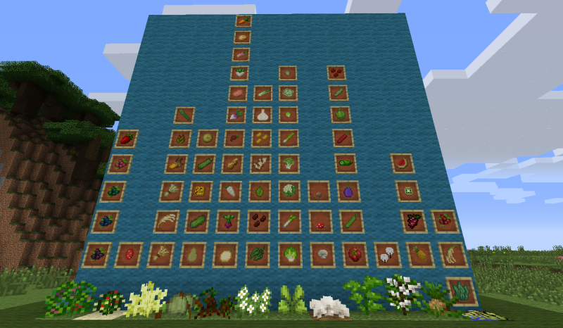 Мод Pam's HarvestCraft 1.12.2 (фермерство, еда, культуры) | Сегодня, 20:15 - Моды для Minecraft / Оружие / 1.12.2 / Индустриальные / Деревья и растения