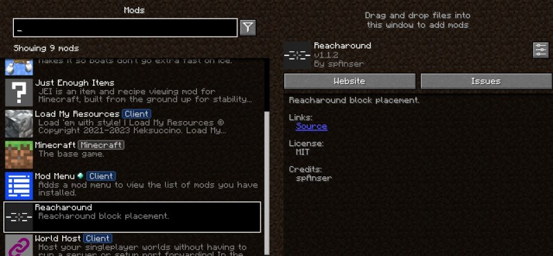 Мод Reacharound 26.1.2/1.21.11 (размещение блоков) | Вчера, 14:23 - Моды для Minecraft / Декор / 1.18 / 1.18.1 / 1.18.2 / 1.19 / 1.19.1 / 1.19.2 / 1.19.3 / 1.19.4 / 1.20 / 1.20.4 / 1.20.5 / 1.20.6 / 1.21 / 1.21.1 / 1.21.4 / 1.21.5 / 1.21.8 / 1.21.10 / 1.21.11 / 26.1 / 26.1.1 / 26.1.2 / 26.2