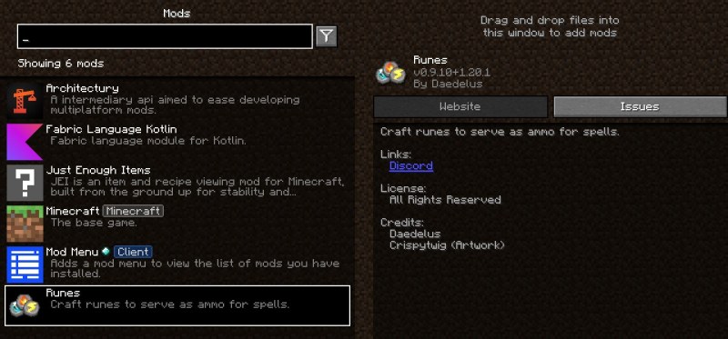 Мод Runes 1.21.1/1.19.2 (руны для заклинаний) | 1-08-2026, 14:25 - Моды для Minecraft / Магия / RPG / 1.19 / 1.19.1 / 1.19.2 / 1.20.1 / 1.21 / 1.21.1