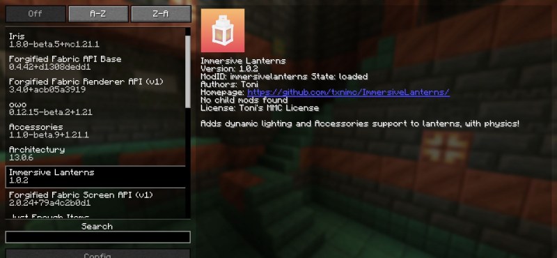 Мод Toni's Immersive Lanterns 1.21.1/1.20.1 (фонари, динамический свет) | Вчера, 15:27 - Моды для Minecraft / Декор / RPG / Инструменты / 1.20 / 1.20.1 / 1.21.1