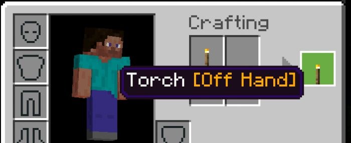 Мод Torch OffHand 26.40/1.21.132 (динамическое освещение) | 22-08-2026, 17:42 - Моды для Bedrock / 26.x / 1.21