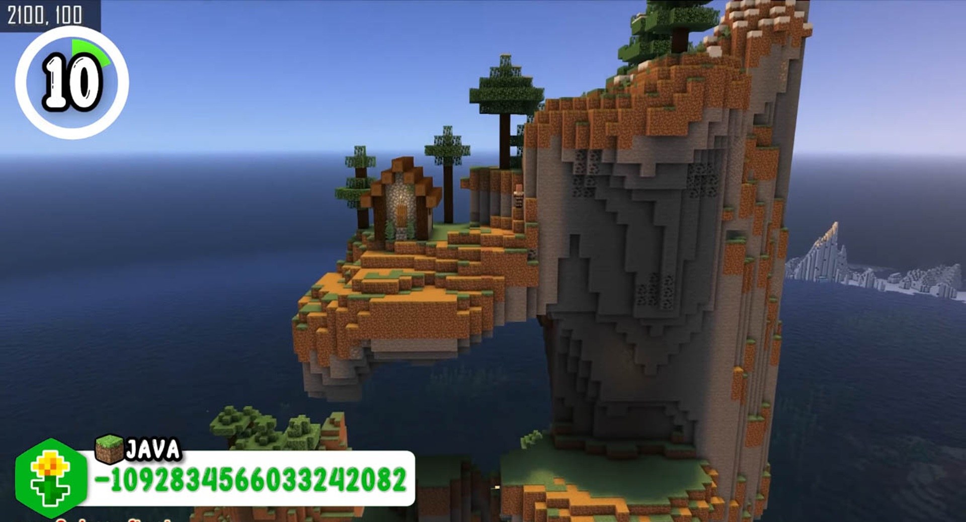 Minecraft seed -1092834566033242082 — скриншот 1