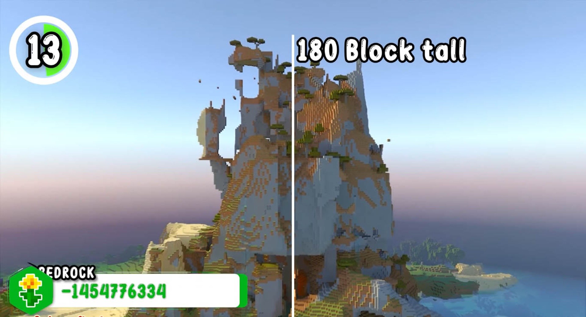 Minecraft seed -1454776334 — скриншот 1
