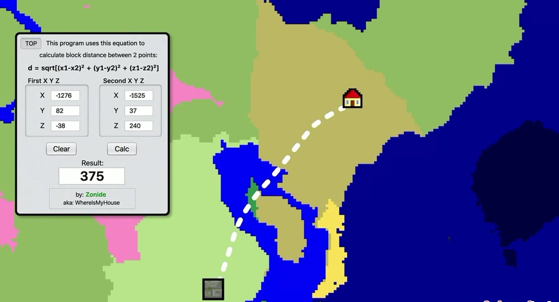 Minecraft seed -1858015896580614681 — скриншот 1