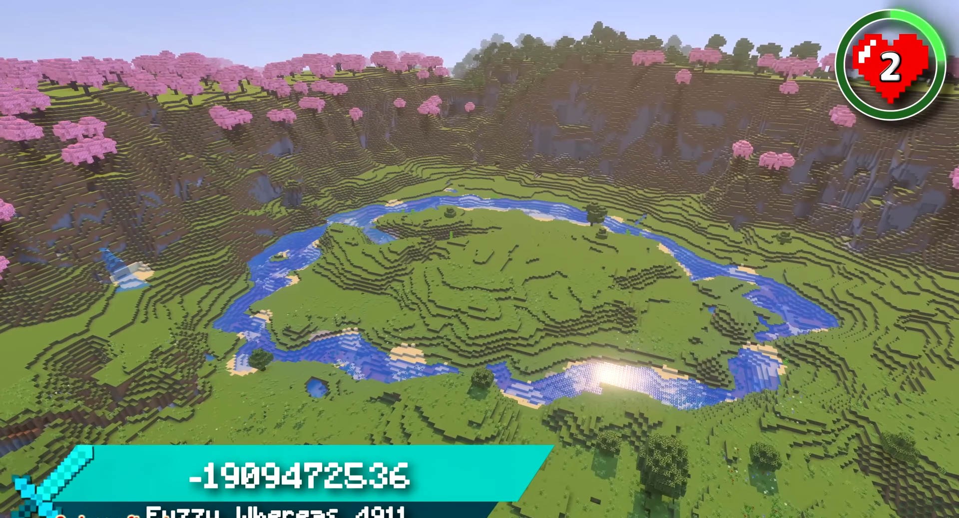 Minecraft seed -1909472536 — скриншот 1