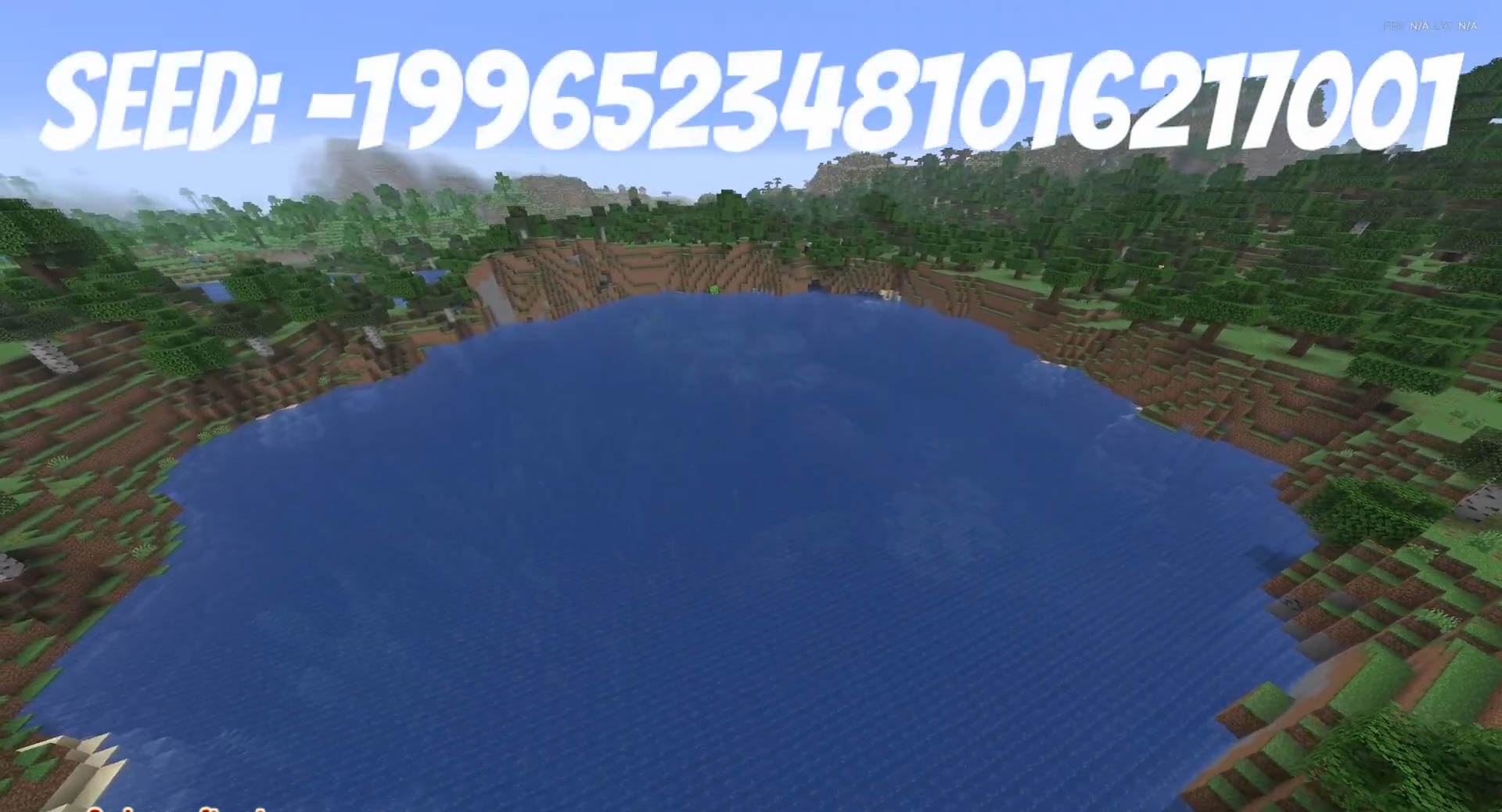 Minecraft seed -1996523481016217001 — скриншот 1