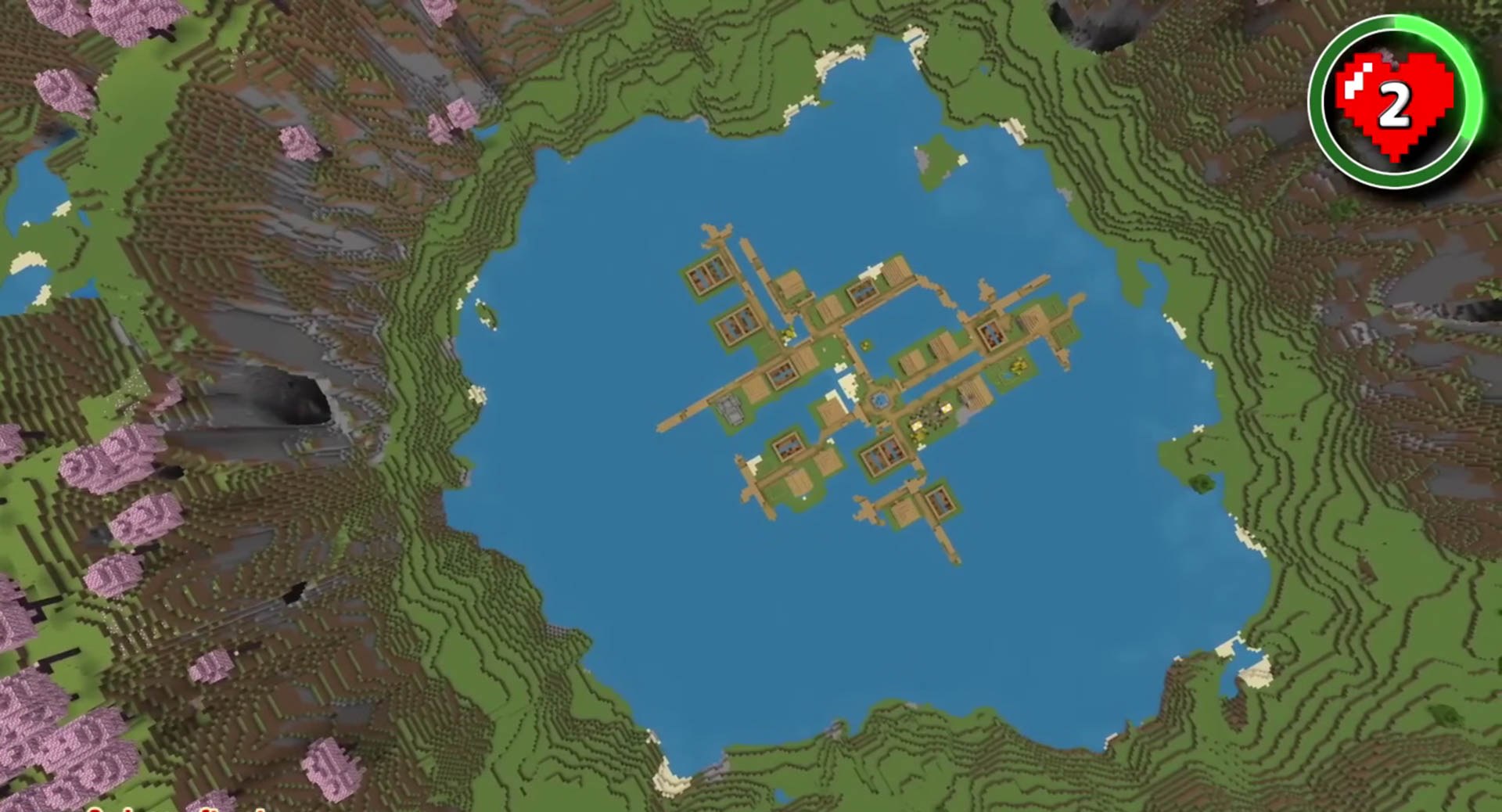 Minecraft seed -2032795982907864146 — скриншот 1